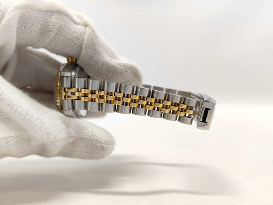 ROLEX 69173G X953176 Champagne Dial Jubilee Bracelet Women's Watch