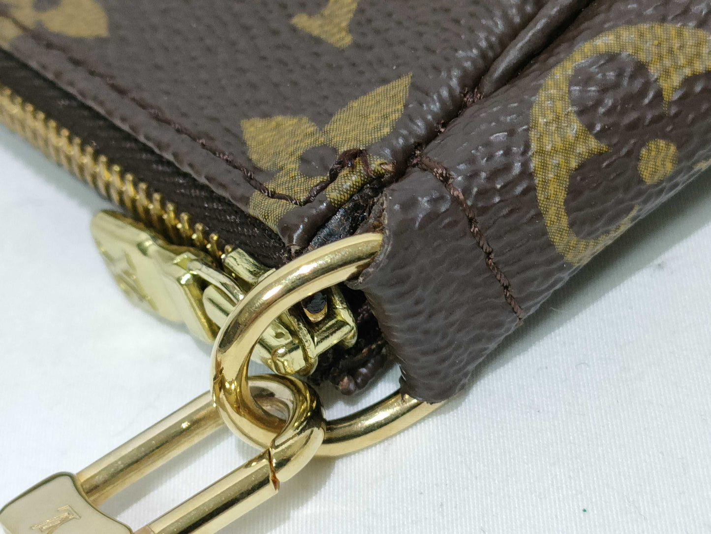 LOUIS VUITTON Monogram Pochette Accessoires M51980 AR1928 Pouch Handbag