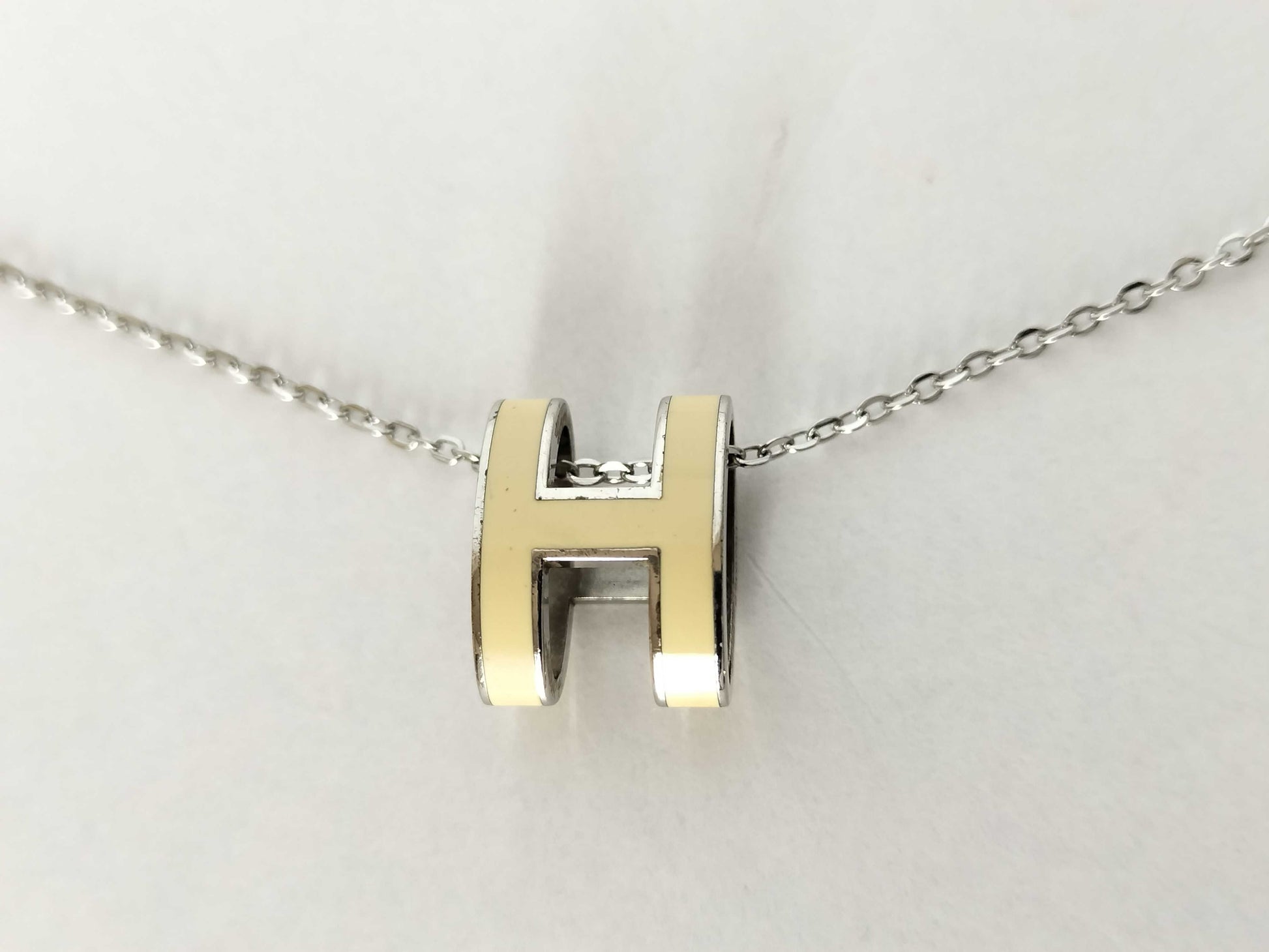 HERMES HERMES Hermes Pop Ash H Necklace Necklace