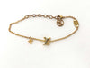 LOUIS VUITTON LOUIS VUITTON Louis Vuitton Iconic LV Bracelet Gold Bracelet/Bangle