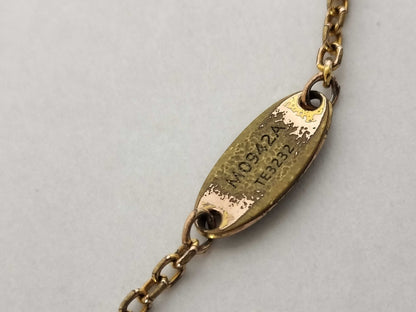 LOUIS VUITTON LOUIS VUITTON Louis Vuitton Iconic LV Bracelet Gold Bracelet/Bangle