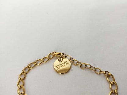 Dior Dior CD Logo Bracelet Gold Bracelet Bangle