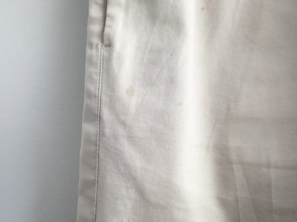 JIL SANDER JIL SANDER Wide-leg Cotton Pants with Zippered Hems, Size 44