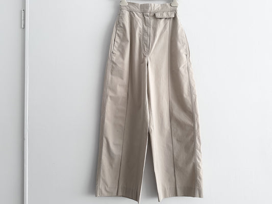 CELINE Phoebe era Celine beige wide-leg pants, size 36, Phoebe Philo pants