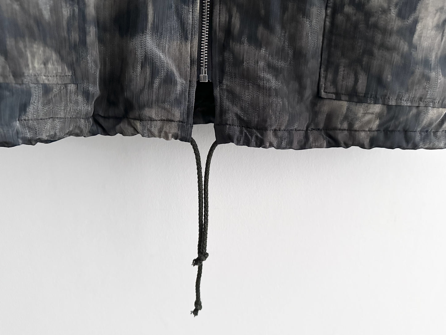 HACHE Ash Printed Quilted Coat, Size 42