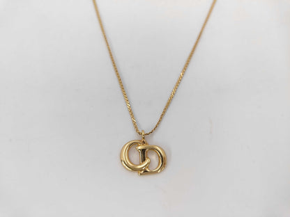 Dior logo necklace