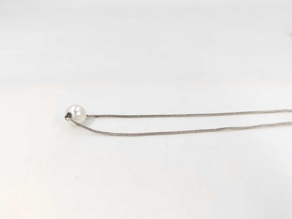 Dior Pearl Silver Necklace