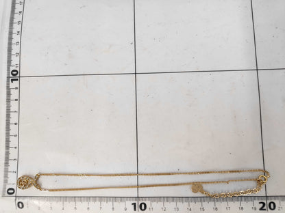 Dior CD logo rhinestone necklace