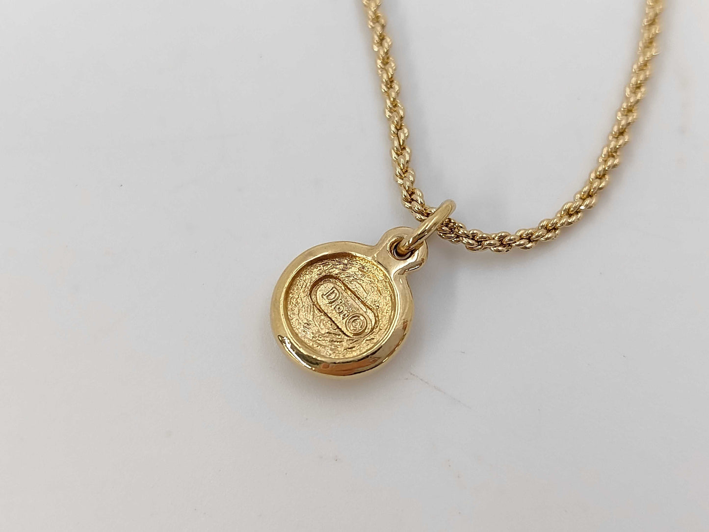 Dior Emblem Necklace