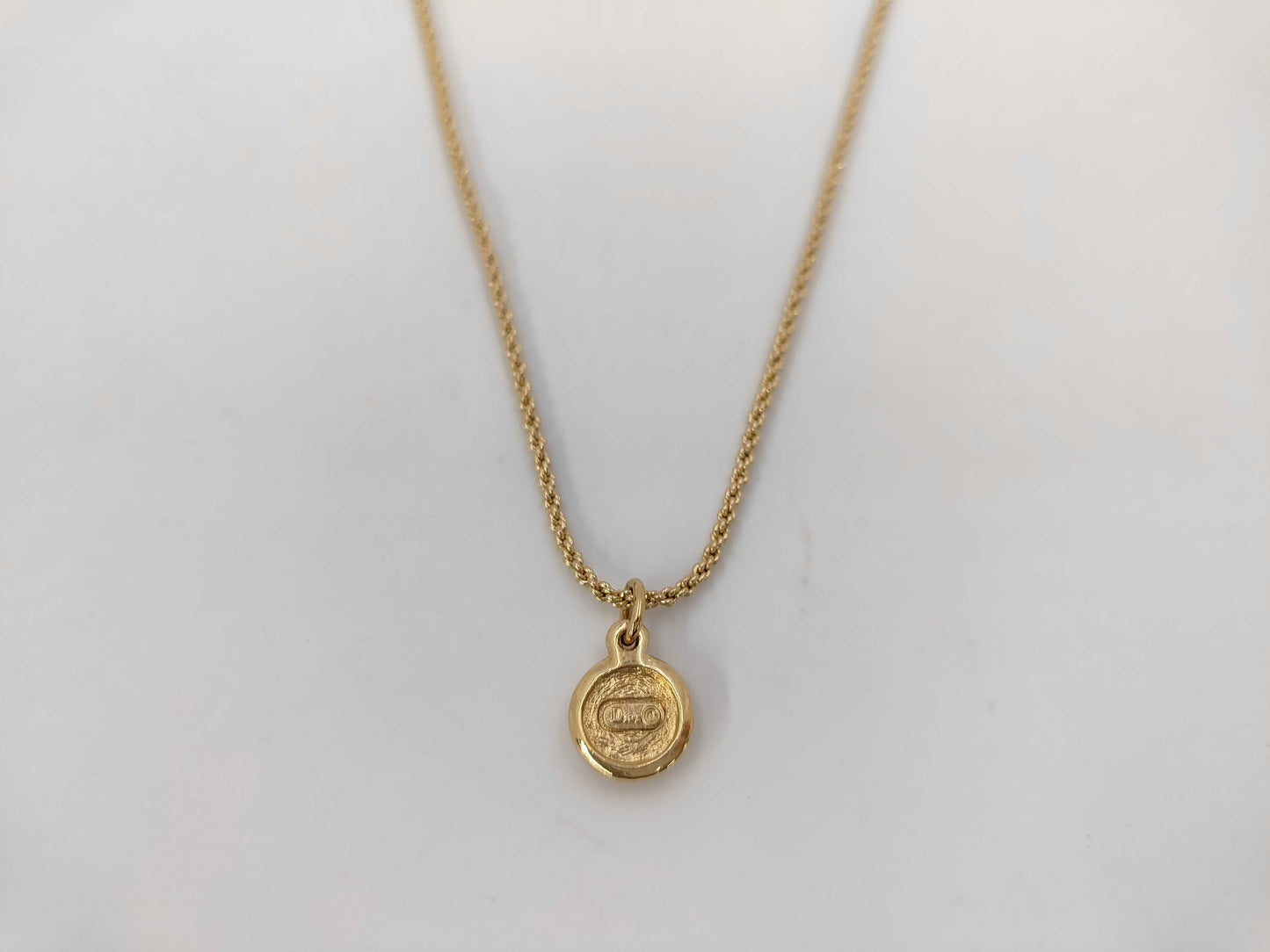Dior Emblem Necklace