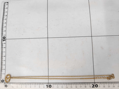 Dior CD logo necklace