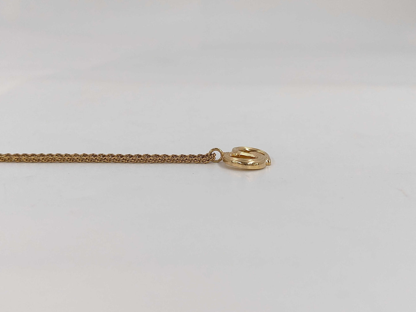 Dior CD logo necklace