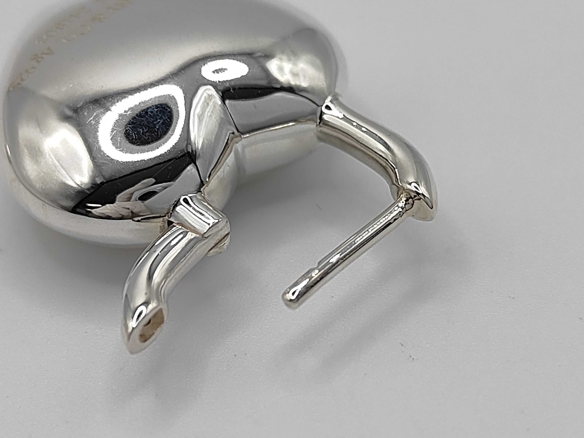 Tiffany & Co. Return to Tiffany Full Heart Earrings, Ag925, 21.6g