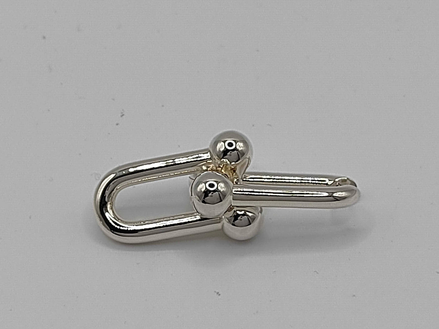 Tiffany & Co. Tiffany HardWear Extra Large Link Earrings, Ag925, 17.0g