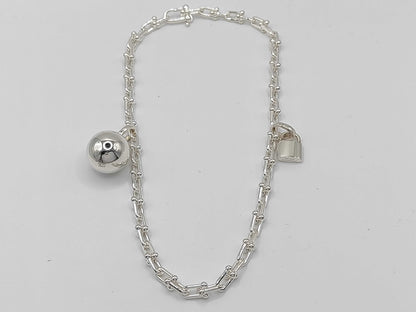 Tiffany & Co. Tiffany HardWear Small Wrap Bracelet, Large, Ag925, 45.7g, Bracelet/Bangle