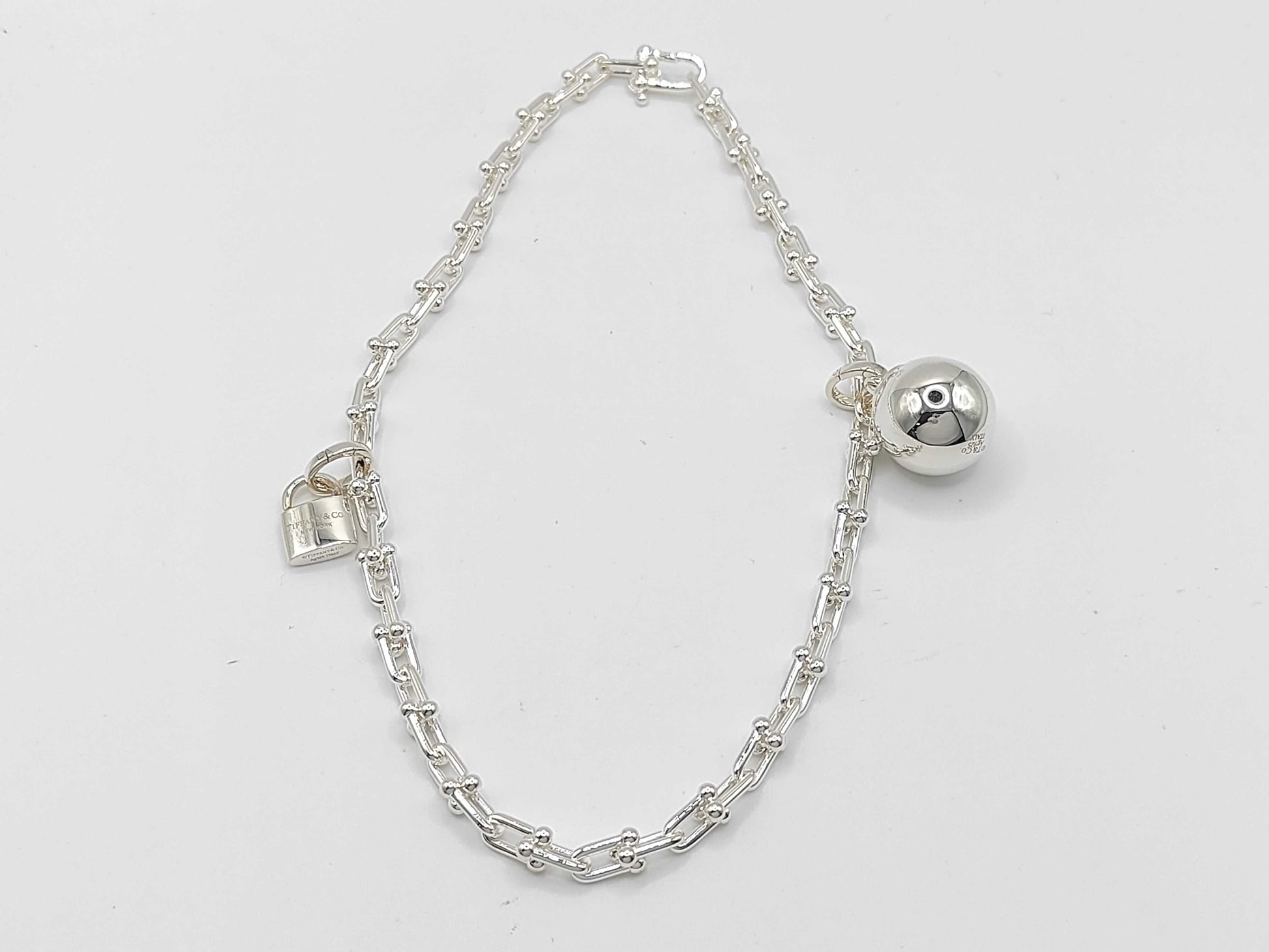 Tiffany & Co. Tiffany HardWear Small Wrap Bracelet, Large, Ag925, 45.7g, Bracelet/Bangle