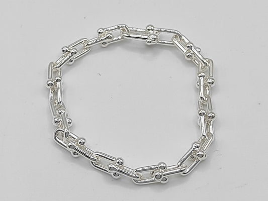 Tiffany & Co. Tiffany HardWear Small Link S Bracelet, Ag925, 16.6g, Bracelet/Bangle