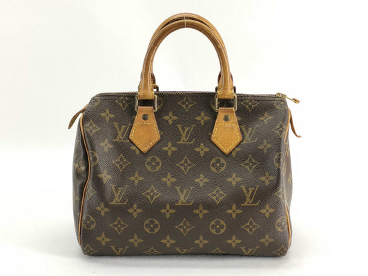 LOUIS VUITTON Monogram Louis Vuitton Speedy 25 Boston Bag