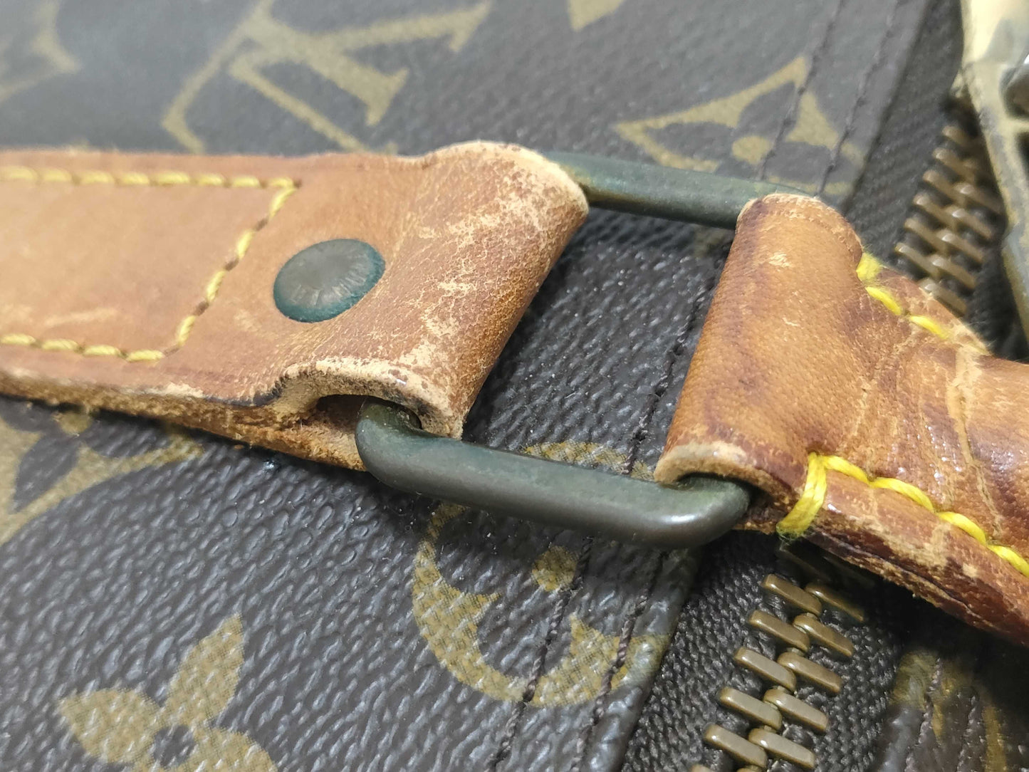 LOUIS VUITTON Monogram Louis Vuitton Keepall 50 Boston Bag