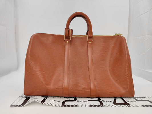 LOUIS VUITTON Epi Keepall Boston Bag in Kenya Brown 