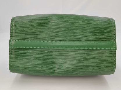 LOUIS VUITTON Epi Leather Louis Vuitton Speedy 25 M43014 Borneo Green Bag Handbag 