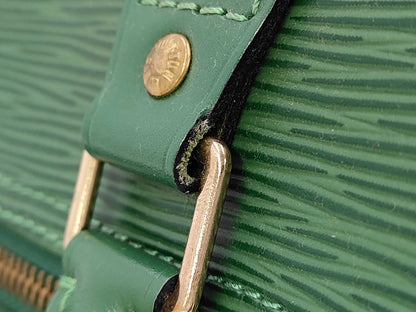 LOUIS VUITTON Epi Leather Louis Vuitton Speedy 25 M43014 Borneo Green Bag Handbag 