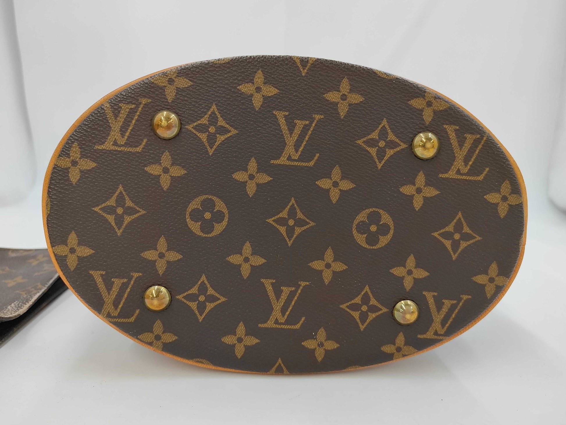 LOUIS VUITTON Monogram Bucket PM M42238 Tote Bag Handbag