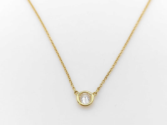 Tiffany & Co. By the Yard 1PD YG 750 2.0g Necklace 