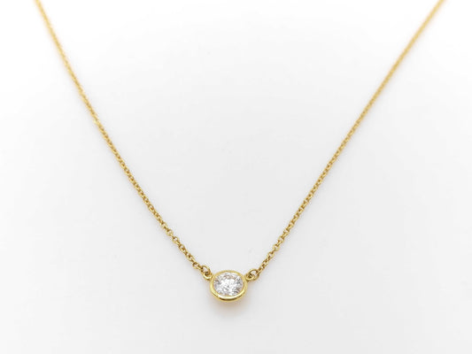 Tiffany & Co. By the Yard 1PD YG 750 2.0g Necklace 