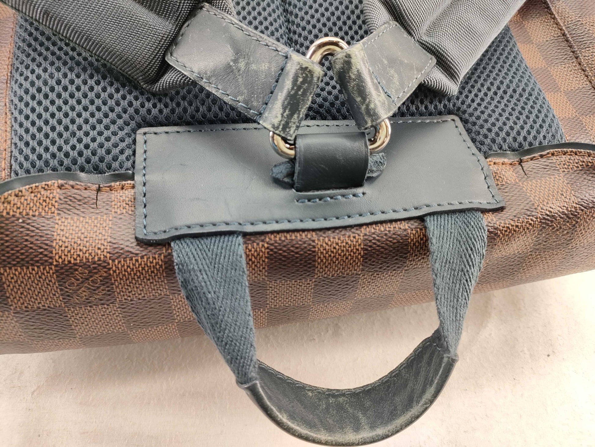 LOUIS VUITTON Damier Backpack N41377 Runner SR4154 Backpack