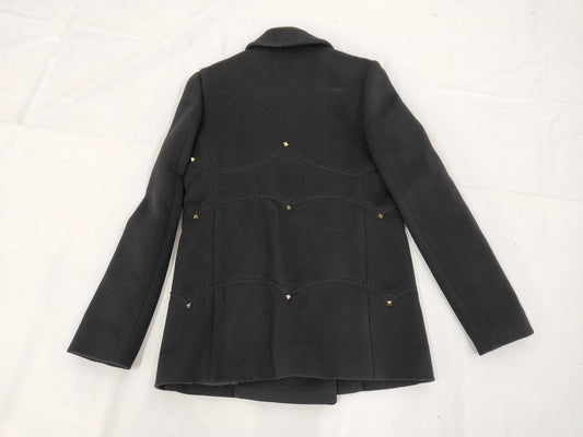 VALENTINO Unused Valentino Studded Short Coat, Current Tag, Size 4