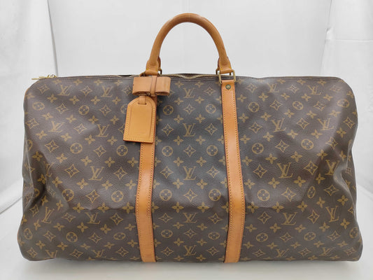 LOUIS VUITTON Monogram Louis Vuitton Monogram Keepall 60 Bandouliere VI1902 Boston Bag