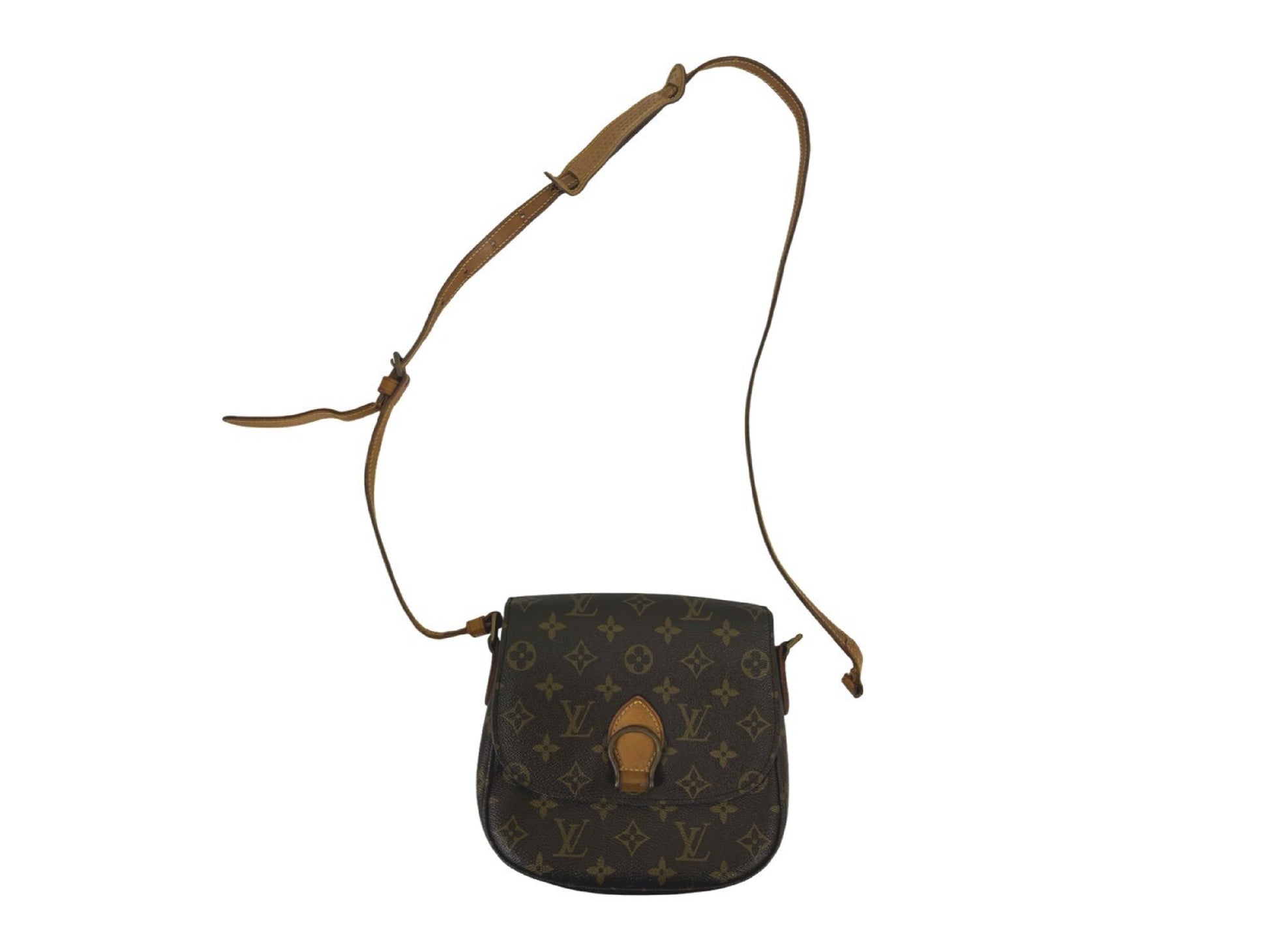 LOUIS VUITTON Monogram Saint-Cloud Shoulder Bag