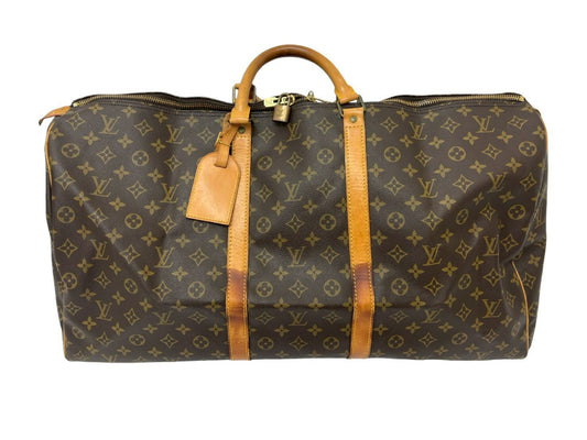 LOUIS VUITTON Monogram Keepall 60 Boston Bag