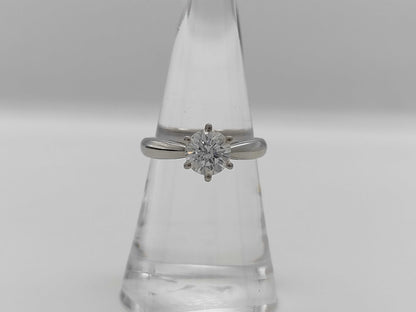D1.06ct Pt850 5.1g Ring 