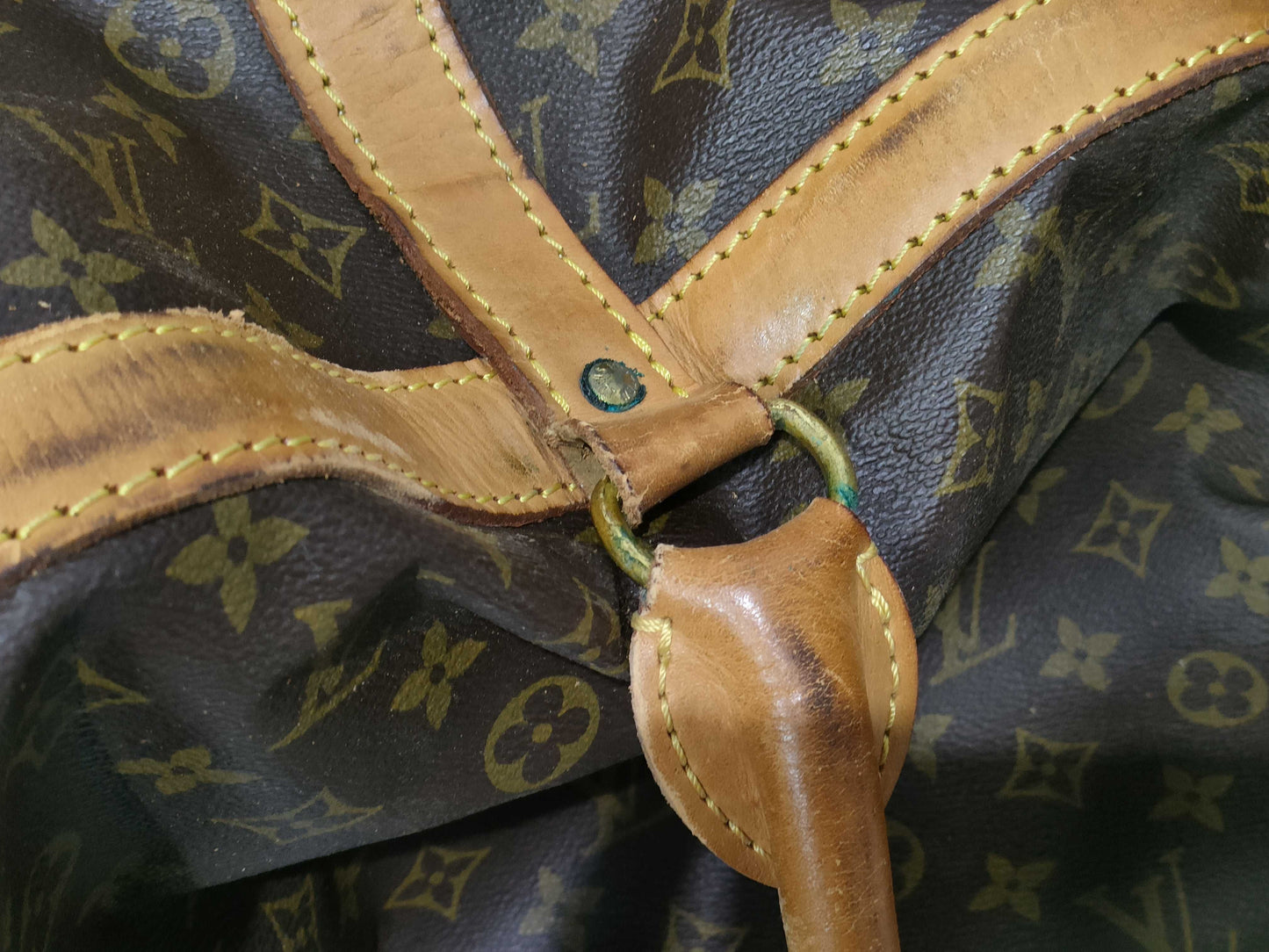 LOUIS VUITTON Monogram Louis Vuitton Boston Bag Monogram Dog Carrier Boston Bag