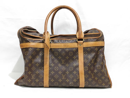LOUIS VUITTON Monogram Louis Vuitton Boston Bag Monogram Dog Carrier Boston Bag