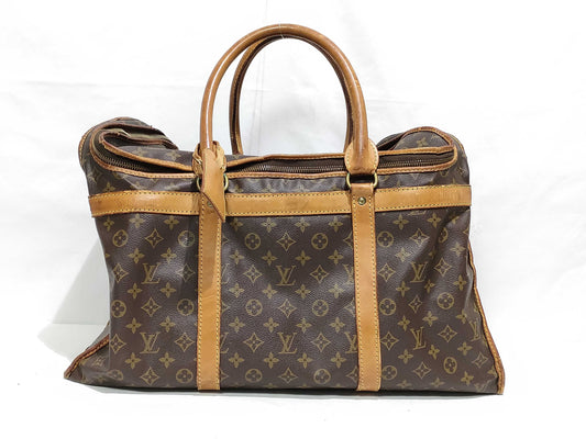 LOUIS VUITTON Monogram Louis Vuitton Boston Bag Monogram Dog Carrier Boston Bag