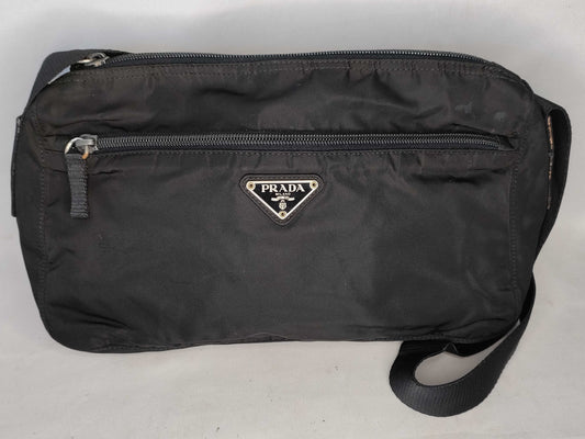 PRADA Nylon Prada Nylon Black Shoulder Bag Shoulder Bag