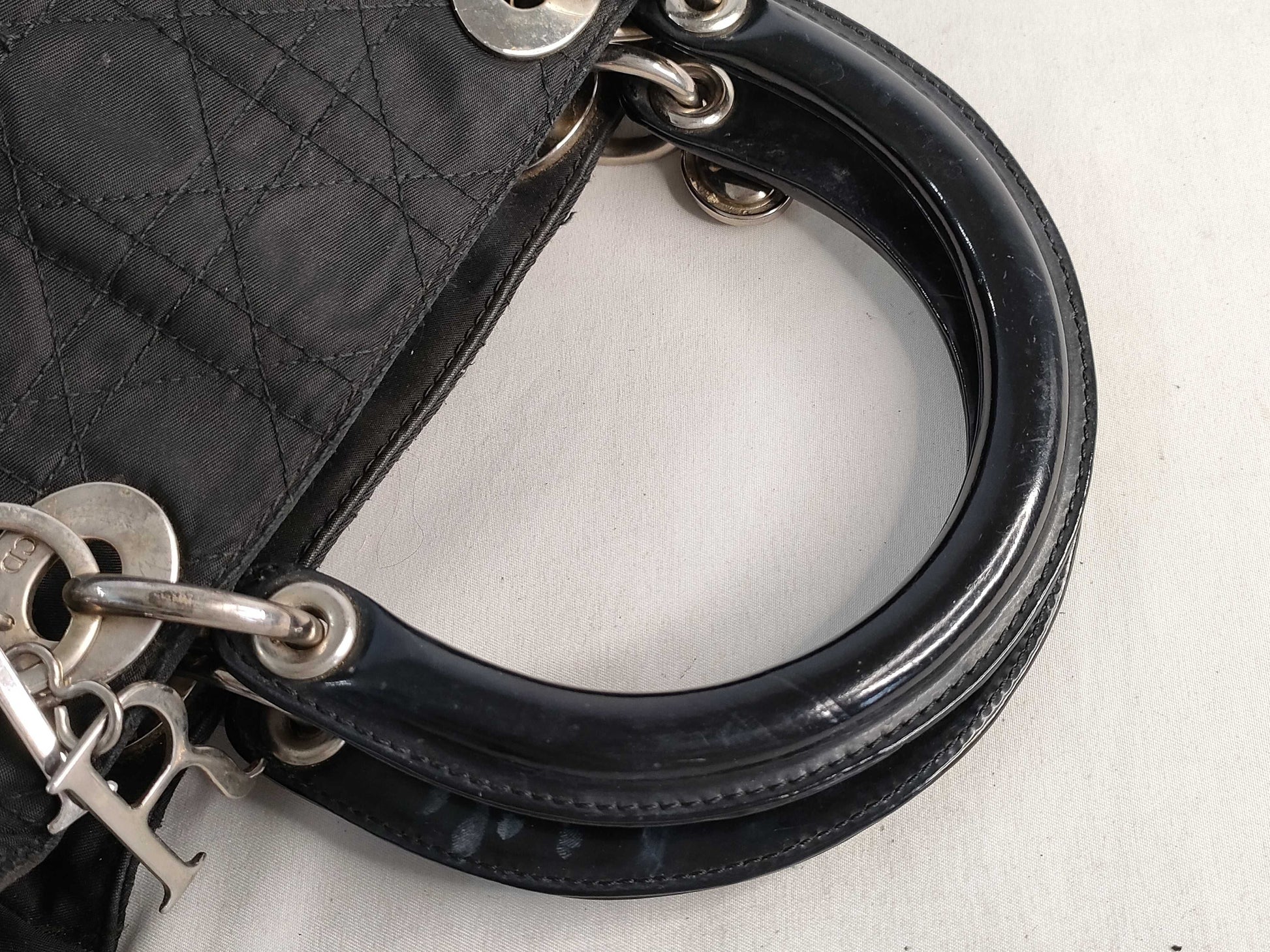 Dior Lady Dior Christian Dior Handbag Lady Dior Cannage Black Handbag