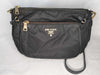 PRADA Nylon Prada Shoulder Bag, Black Nylon, BT0689 Shoulder Bag