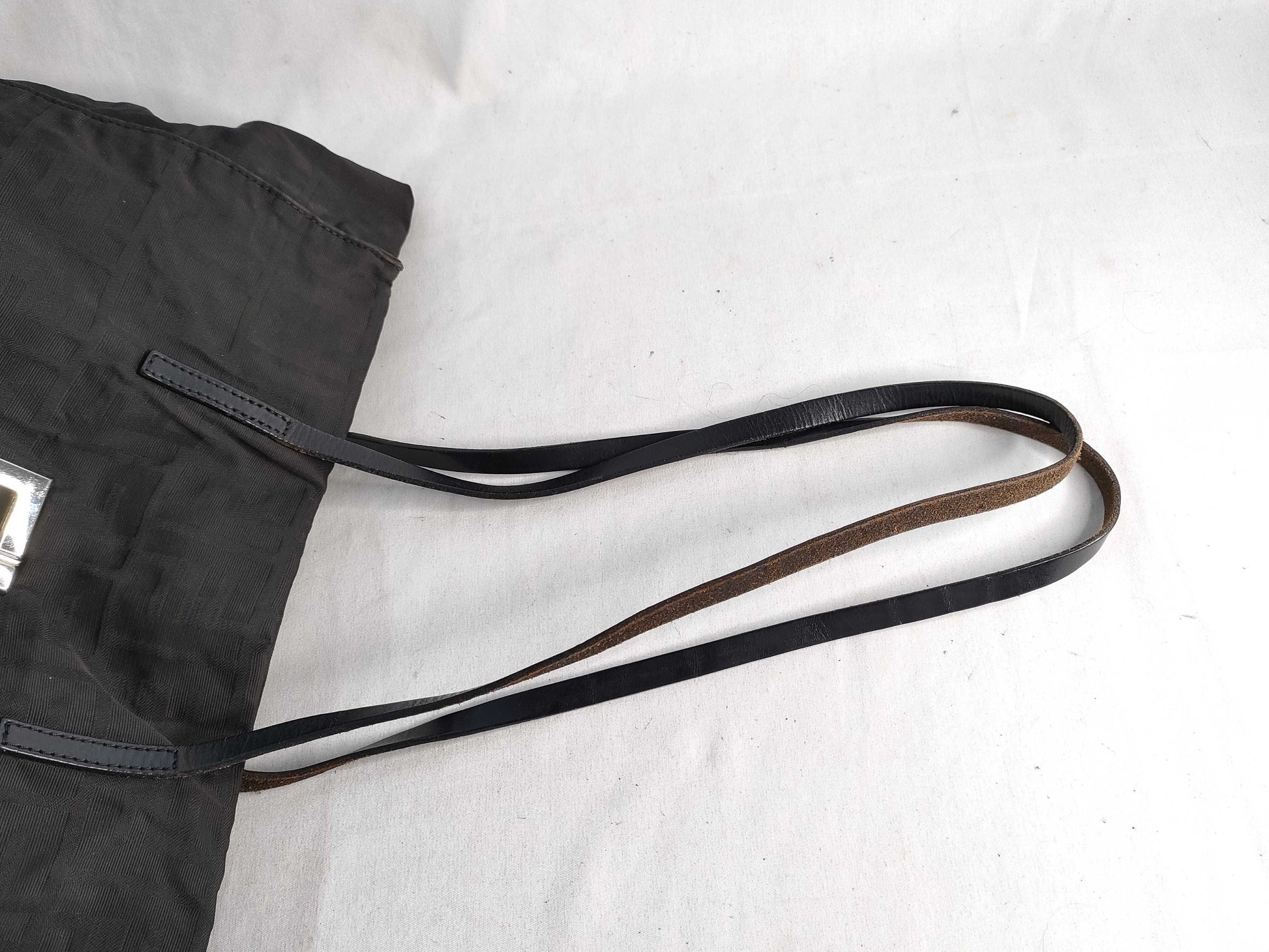 FENDI Zucca pattern Fendi tote bag Zucca black tote bag