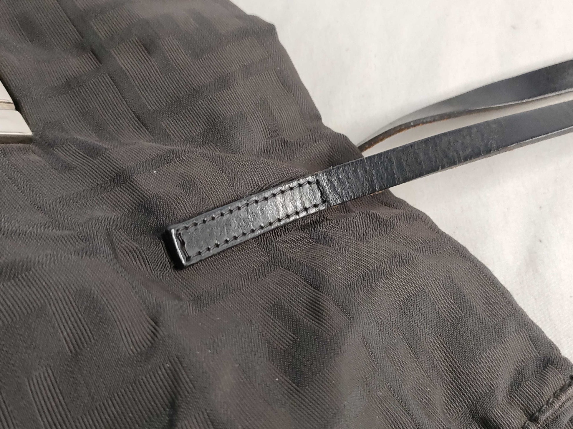 FENDI Zucca pattern Fendi tote bag Zucca black tote bag