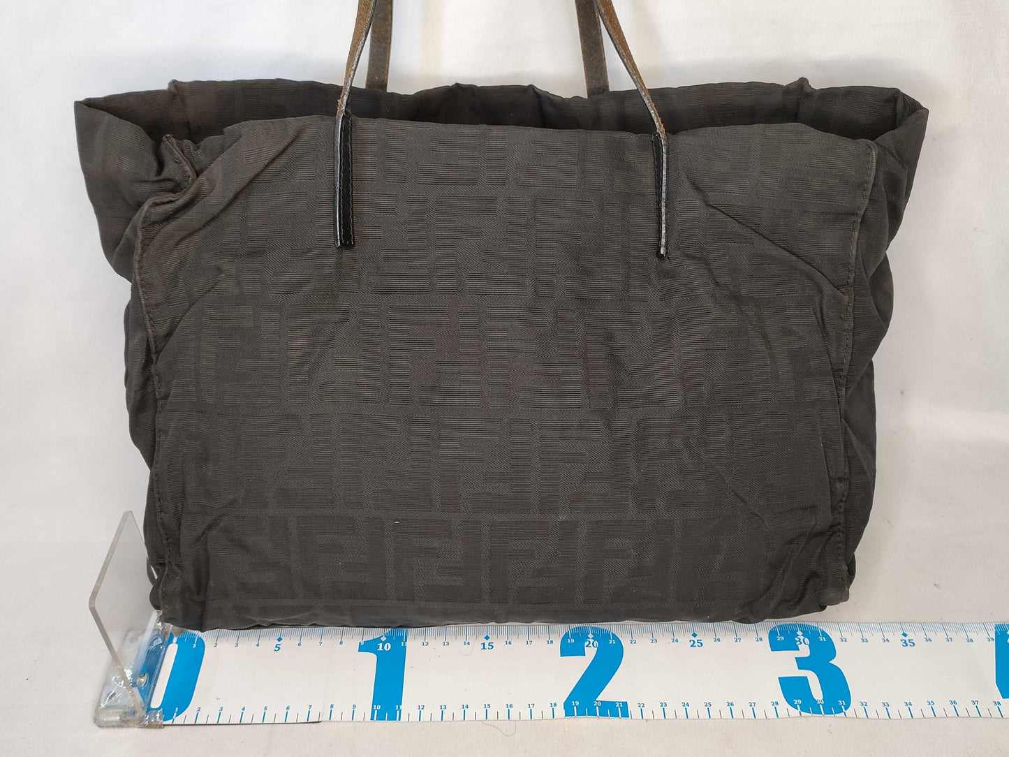 FENDI Zucca pattern Fendi tote bag Zucca black tote bag