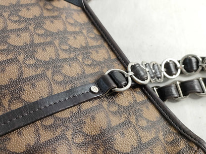Dior Trotter Christian Dior Trotter Romantic Chain Shoulder Bag PVC Ribbon Shoulder Bag