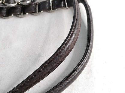 Dior Trotter Christian Dior Trotter Romantic Chain Shoulder Bag PVC Ribbon Shoulder Bag
