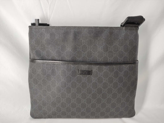 GUCCI GUCCI Shoulder Bag PVC Black Shoulder Bag