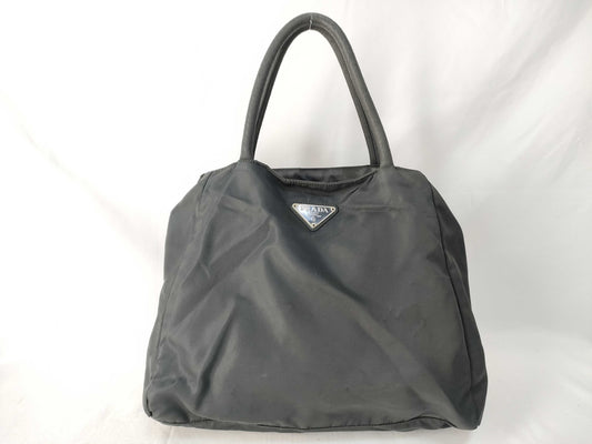 PRADA Prada Handbag Black Nylon No. 25 Handbag