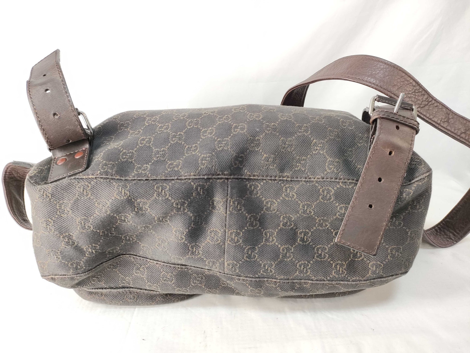 GUCCI GUCCI Backpack GG Canvas Brown Backpack