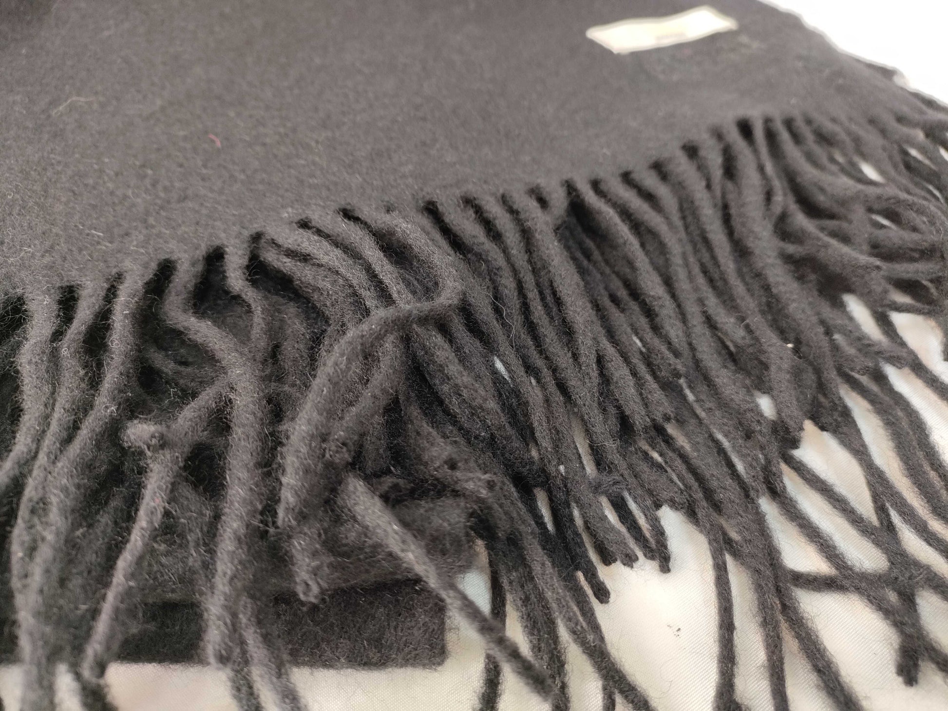 Chloe Wool Stole Black Other Apparel